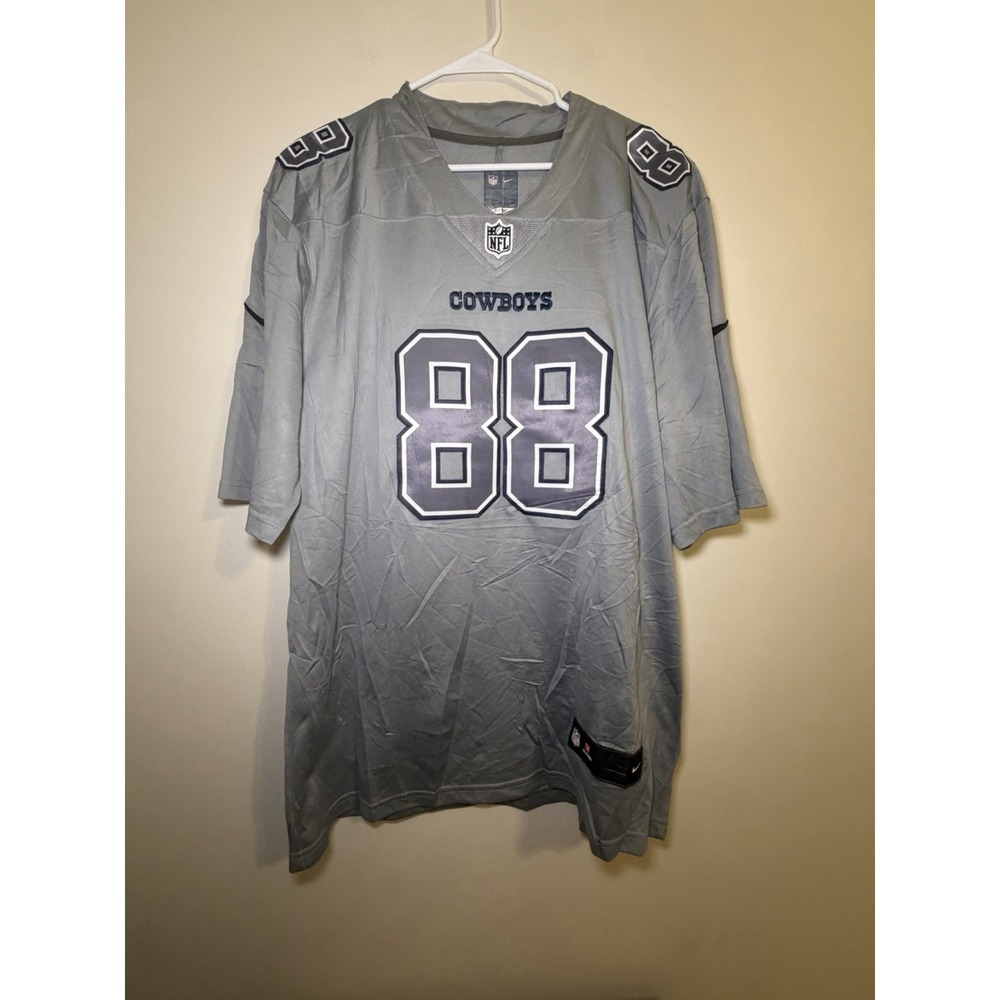 CeeDee Lamb Jersey Nike 88 Men's XL Gray Dallas Cowboys NFL On Field